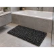 EVORA Χειροποίητο Πατάκι 60x120cm Μαύρο C12 Mrshome