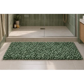 EVORA Χειροποίητο Πατάκι 60x120cm Mint C45 Mrshome