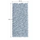 EVORA Χειροποίητο Πατάκι 60x120cm Πέρλα C38 Mrshome