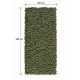 EVORA Χειροποίητο Πατάκι 60x120cm Πράσινο C10 Mrshome