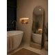Επιδαπέδιος Καθρέπτης Αλουμινίου 150cm Gold MRShome