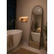 Επιδαπέδιος Καθρέπτης Αλουμινίου 150cm Woodlook MRShome