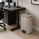 Κάδος Soft Close Μεταλλικός 30L Μπεζ Ματ 36.5x25x54cm MRShome