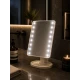 Καθρέπτης Μακιγιάζ PP με LED Φωτισμό 16.3x11.5x26.5cm White MRShome
