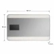 Καθρέπτης με LCD Οθόνη και Φωτισμό 120x7.5x60cm MRShome