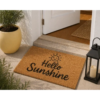 Πατάκι Εισόδου 59x39cm ''Hello Sunshine'' MRShome