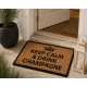 Πατάκι Εισόδου 59x39cm ''KEEP CALM & DRINK CHAMPAGNE'' MRShome