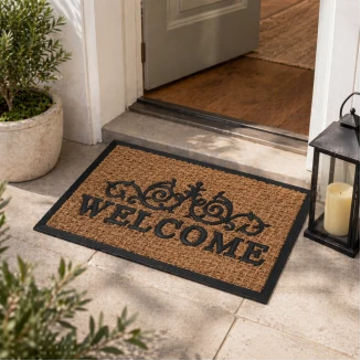 Πατάκι Εισόδου Rubber 60x40cm ''Welcome'' 0002001 MRShome