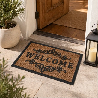 Πατάκι Εισόδου Rubber 60x40cm ''Welcome'' 0002002 MRShome