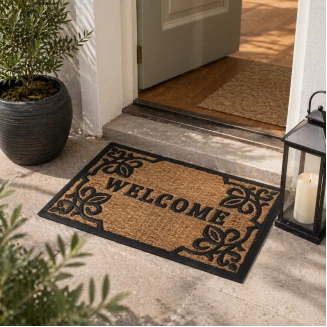 Πατάκι Εισόδου Rubber 60x40cm ''Welcome'' 0002003 MRShome