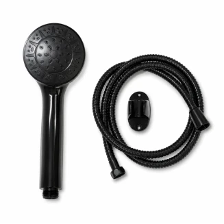 Σετ Κεφαλής Ντους Black MRShome DC-021002