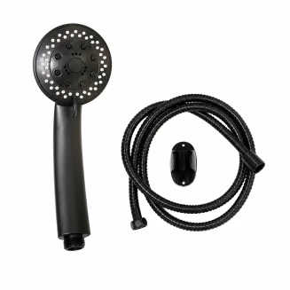 Σετ Κεφαλής Ντους Black MRShome DC-021004