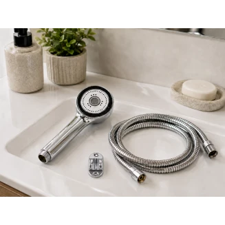Σετ Κεφαλής Ντους Inox MRShome DC-021003