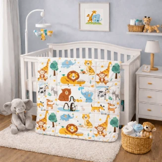 Astron Italy Βρεφικό Πάπλωμα Κούνιας 110x140 Animals