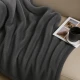 Κουβέρτα βελουτέ Μονή Grey