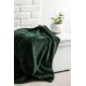 Κουβέρτα βελουτέ υπέρδιπλη Olive