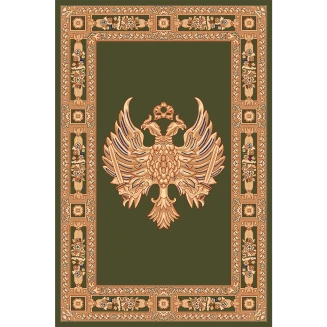 Χαλί 100x130 Isexan Atlantis Orthodoxia Ανοιχτά Φτερά Πράσινο