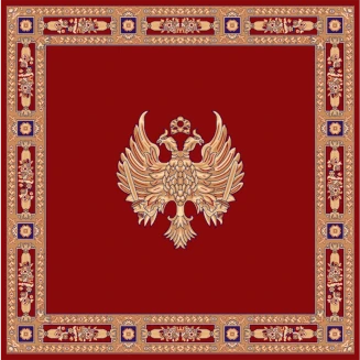 Χαλί 300x300 Isexan Atlantis Orthodoxia Ανοιχτά Φτερά Κόκκινο