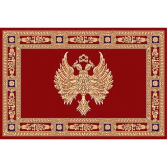 Χαλί 130x100 Isexan Atlantis Orthodoxia Ανοιχτά Φτερά Κόκκινο