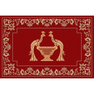 Χαλί 130x100 Isexan Atlantis Peacock Παγώνι