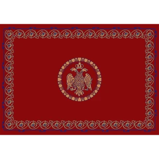 Χαλί 130x100 Isexan Atlantis Byzantium Με Κεντρικό Αετό