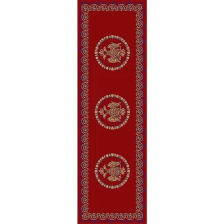 Χαλί 100x320 Isexan Atlantis Byzantium Με Κεντρικό Αετό