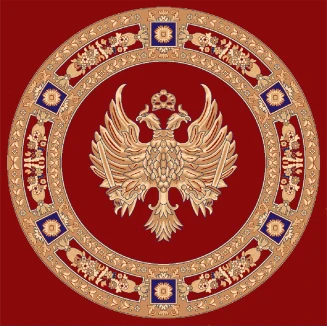 Χαλί 300x300 Atlantis Orthodoxia Ανοιχτά Φτερά Κόκκινο