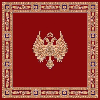 Χαλί 400x400 Atlantis Orthodoxia Ανοιχτά Φτερά Κόκκινο