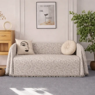 Σετ Ριχτάρι (180x180cm,180x250cm,180x320cm) Βαμβακερό Lucktora MGH-1