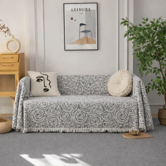 Σετ Ριχτάρι (180x180cm,180x250cm,180x320cm) Βαμβακερό Lucktora MGH-4