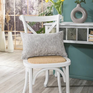 Μαξιλαροθήκη Anzio 03 - 65x65cm δαπέδου με γέμιση Teoran Home