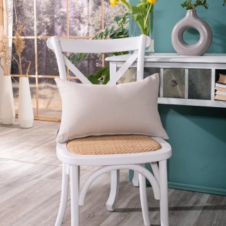 Μαξιλαροθήκη Ostia 02 - 65x65cm δαπέδου με γέμιση Teoran Home