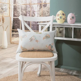 Μαξιλαροθήκη Pastel - 65x65cm Δαπέδου Με Γέμιση Teoran Home