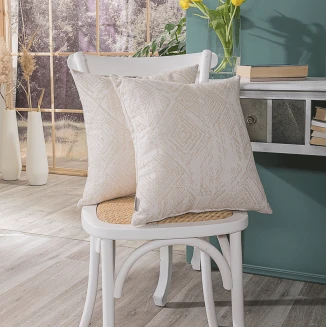 Μαξιλαροθήκη Izola 01 - 65x65cm δαπέδου με γέμιση Teoran Home