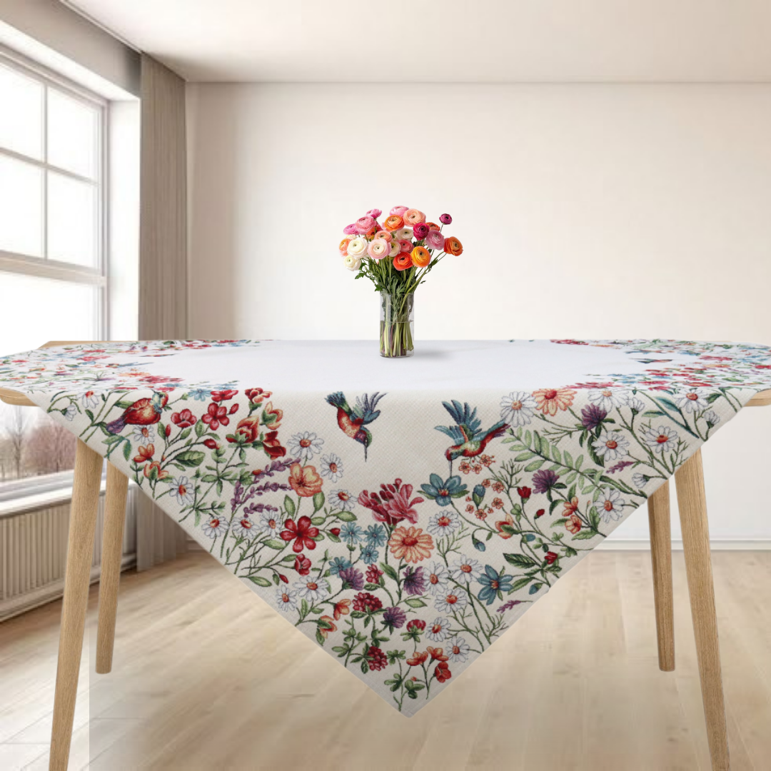 Καρέ Στόφα Panel 100x100 Dimeco  Bloom