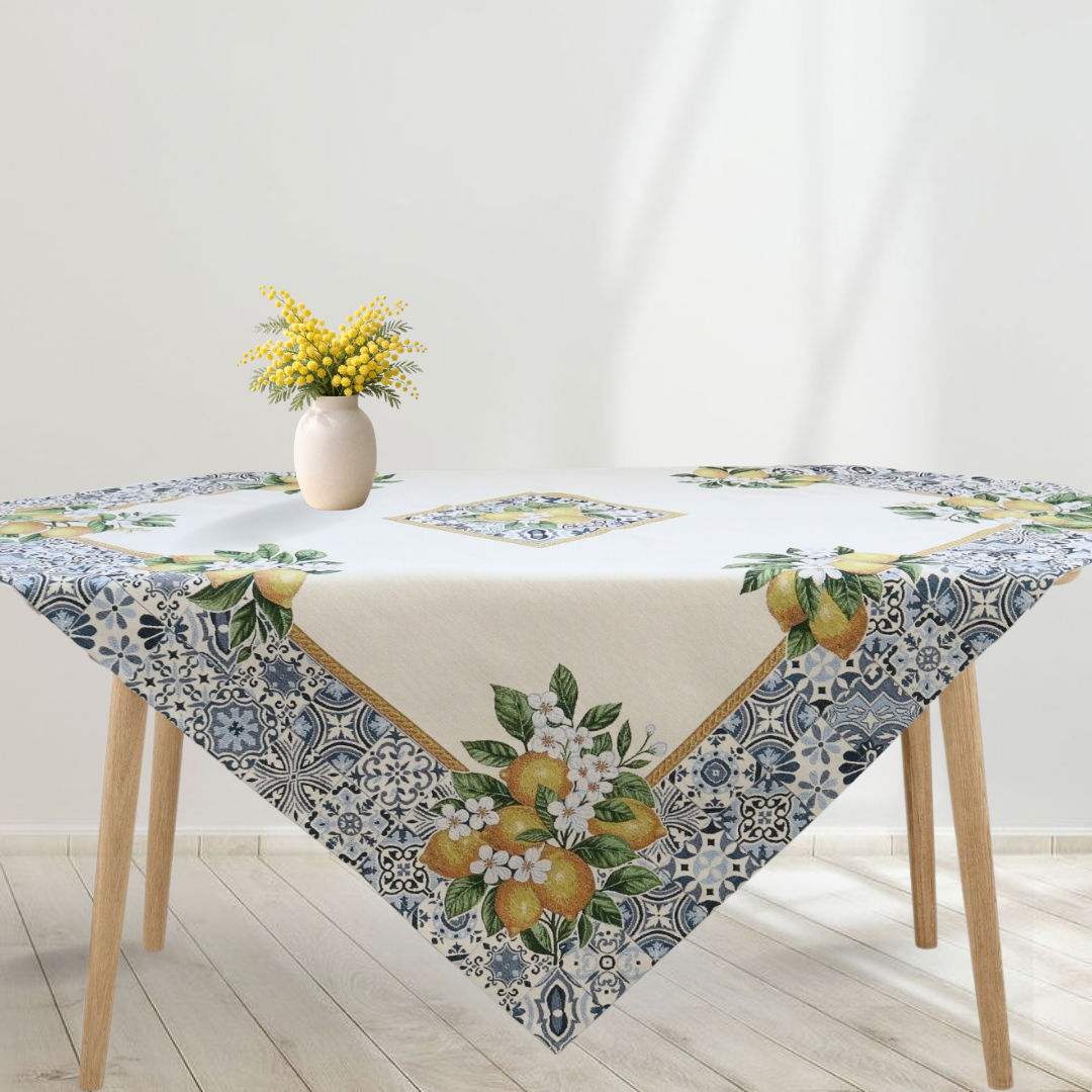 Σετ Σεμέν/Πετσετάκια 3 Τεμαχίων Στόφα Panel Dimeco Simona