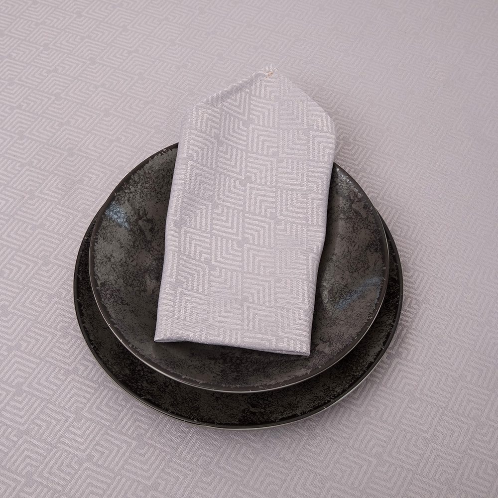 Πετσέτα Φαγητού 42x42 Dimeco 5274 Grey