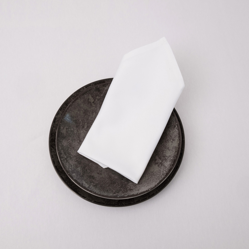 Πετσέτα Φαγητού 42x42 Dimeco 5275 White