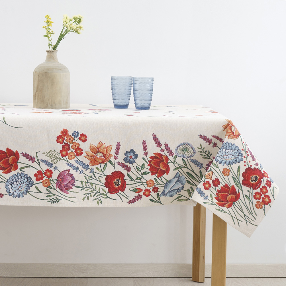 Τραπεζομάντηλο Ροτόντα R180 Dimeco Στόφα Panel 8240