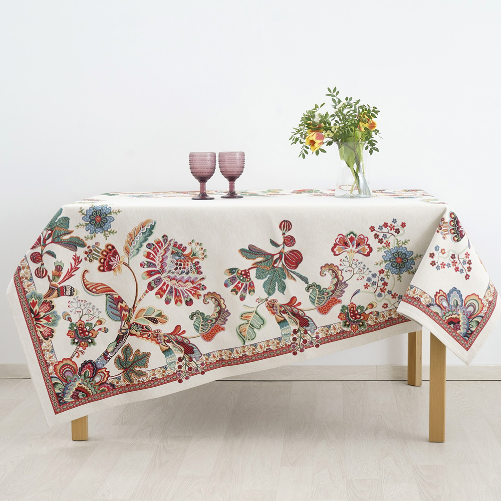 Τραπεζομάντηλο Ροτόντα R180 Dimeco Στόφα Panel 8270