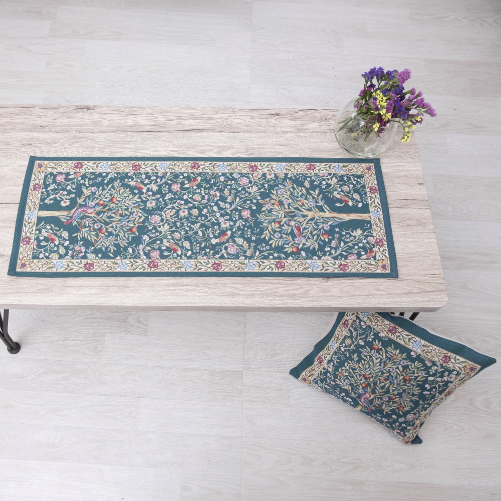Τραβέρσα 45x180 Dimeco Στόφα Panel Alina Green