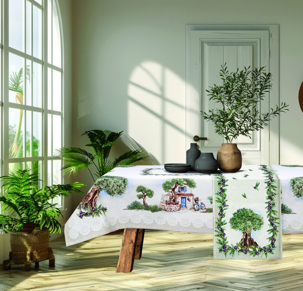 Τραπεζομάντηλο Στόφα Panel 140x220 Dimeco Catania