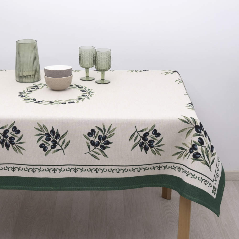 Τραπεζομάντηλο 160x280 Dimeco Στόφα Panel Olivia