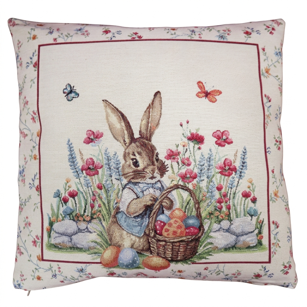 Πασχαλινή Μαξιλαροθήκη 45x45 Easter Flop Dimeco