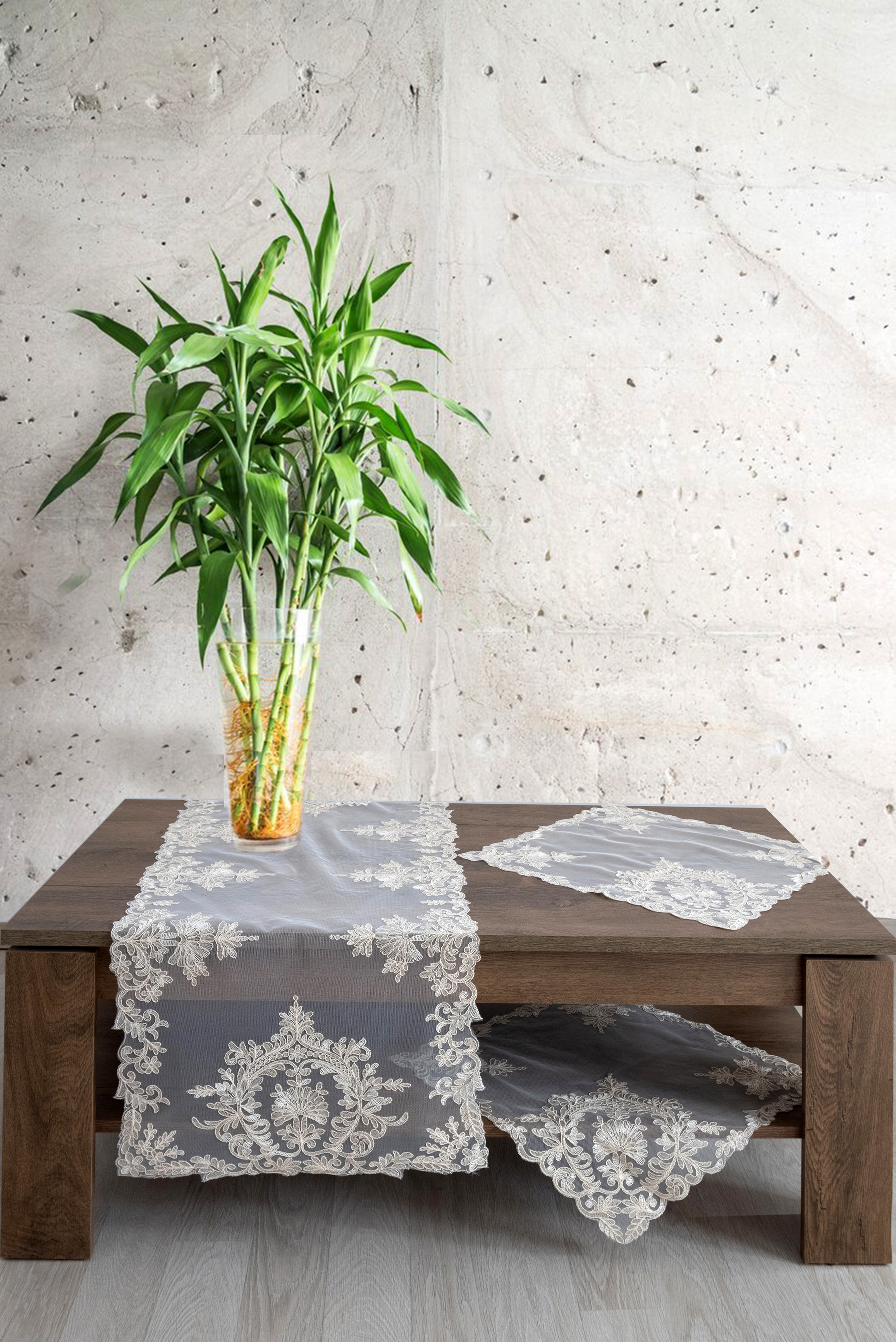 Σετ Κέντημα 5 Τεμαχίων Dimeco 068 Ecru