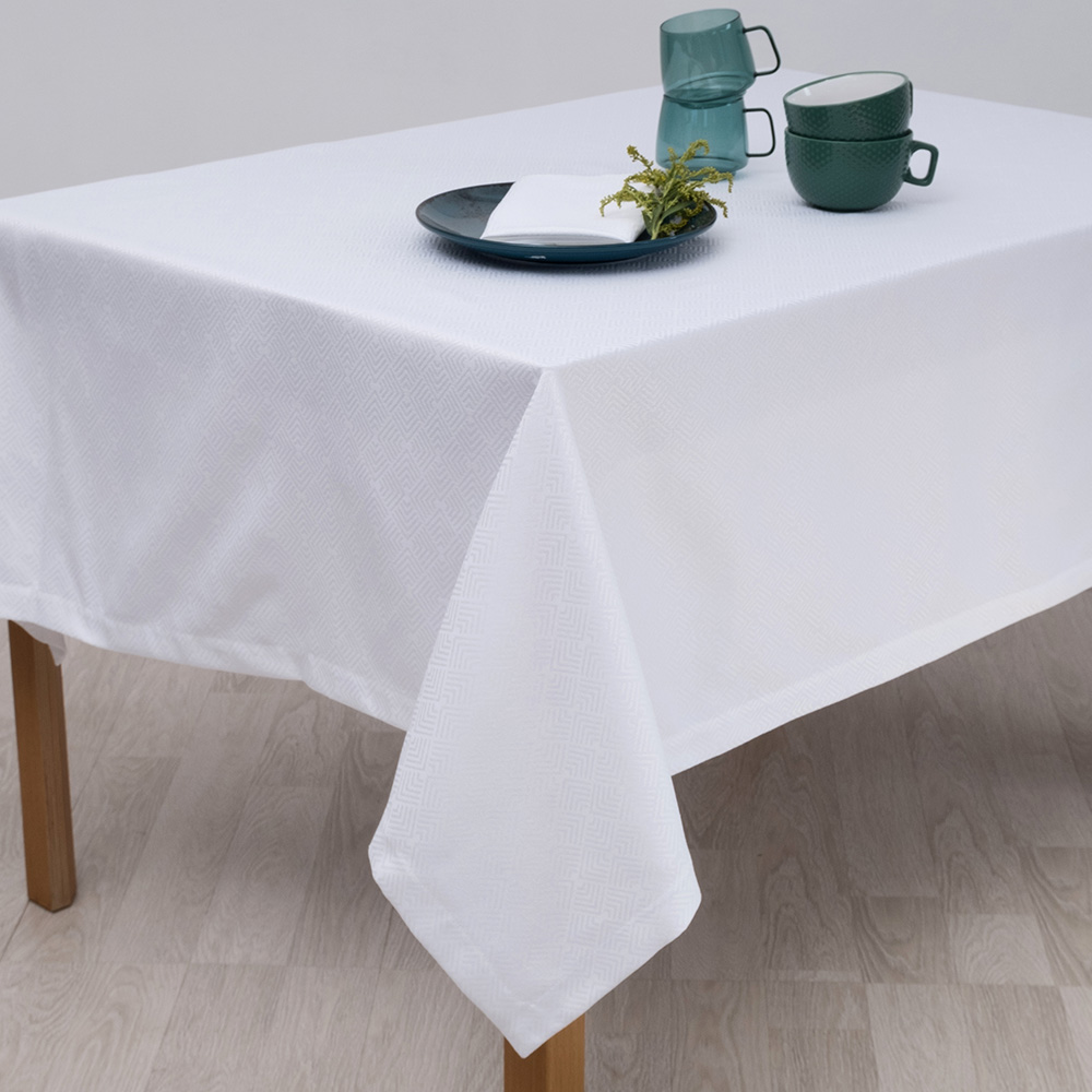 Τραπεζομάντηλο Φαγητού 150x400 Dimeco 5274 White