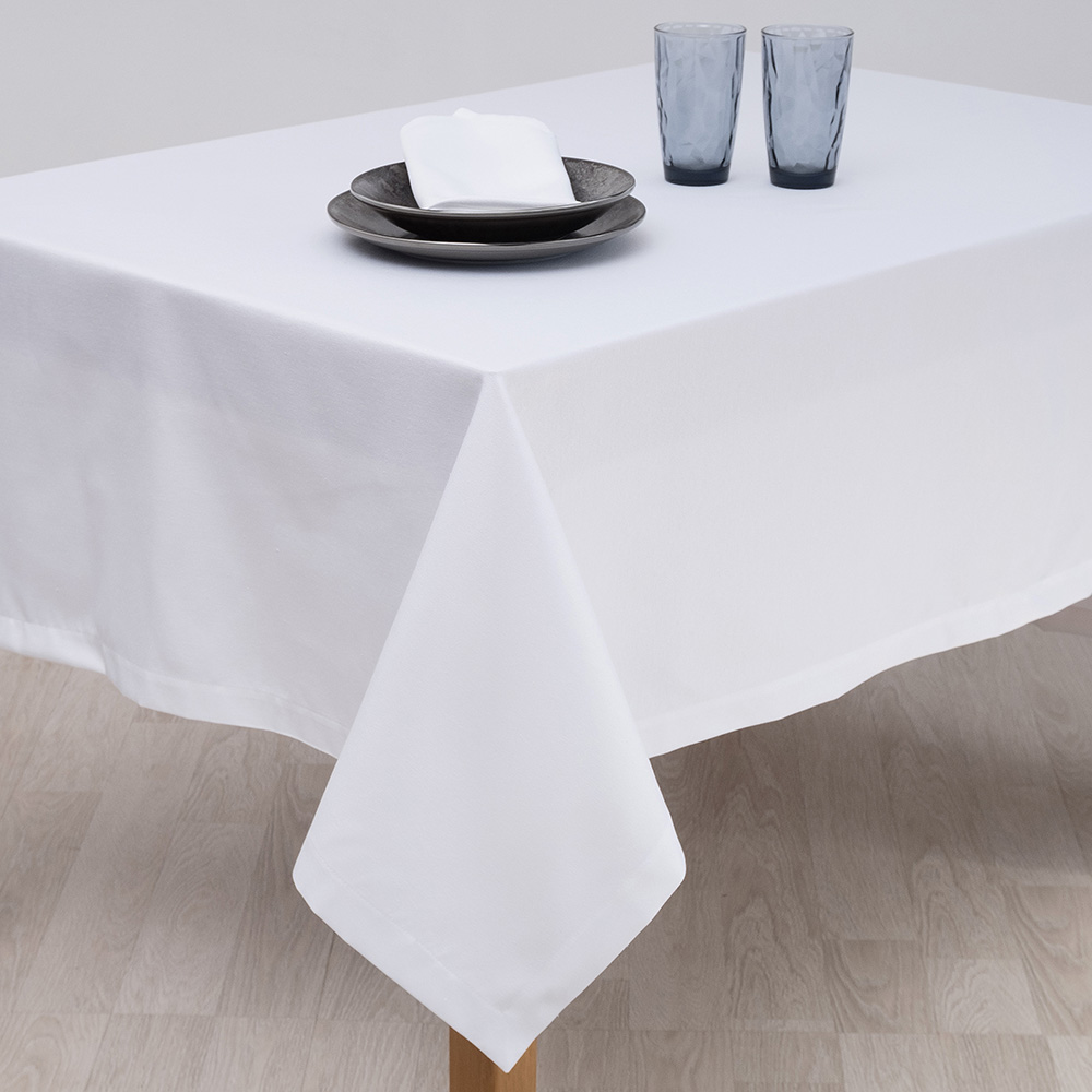 Τραπεζομάντηλο Φαγητού 150x350 Dimeco 5275 White
