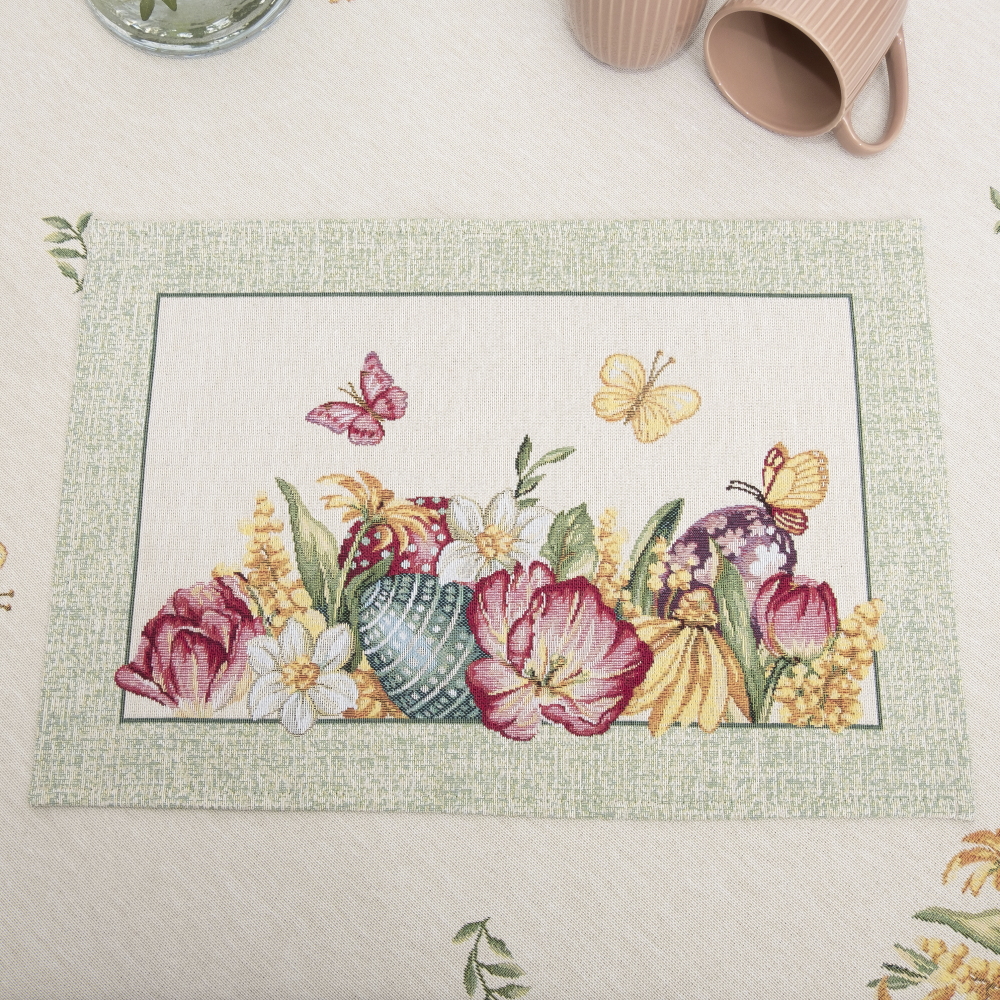 Σουπλά Στόφα Panel 32x50 Dimeco Easter Garden