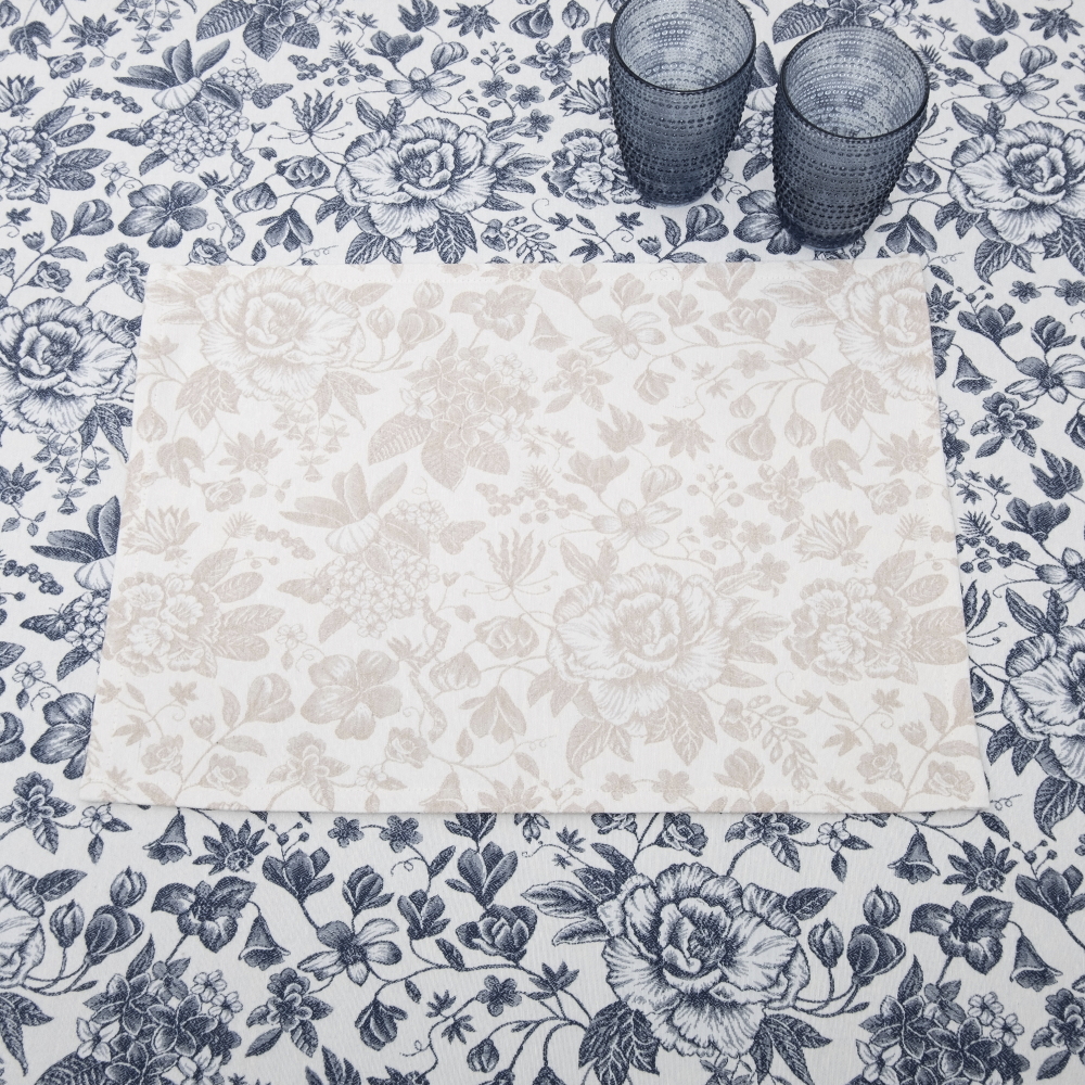Σουπλά  Στόφα Allover 35x50  Dimeco Sicily  Beige
