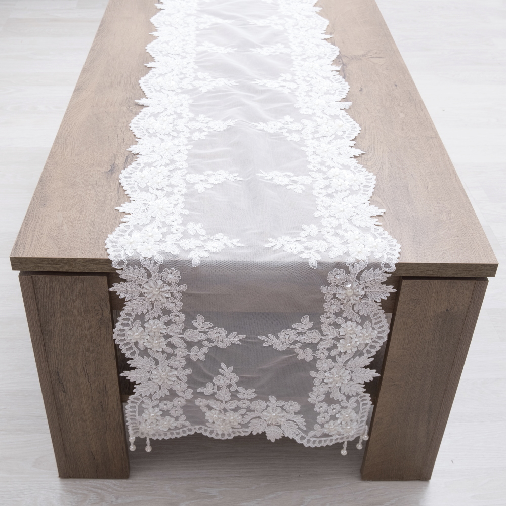 Runner 36x160 1507 Ivory Dimeco